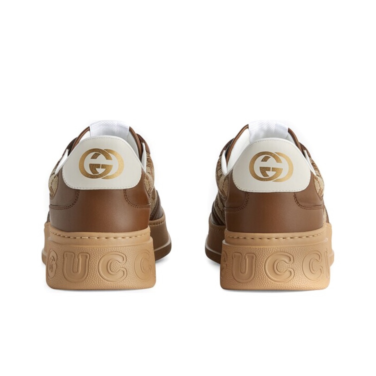 Gucci GG Canvas&Leather Sneaker