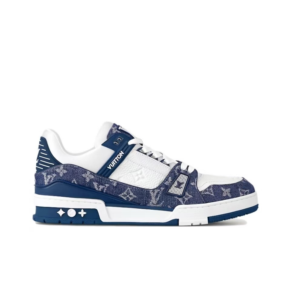 LOUIS VUITTON Trainer Denim Blue