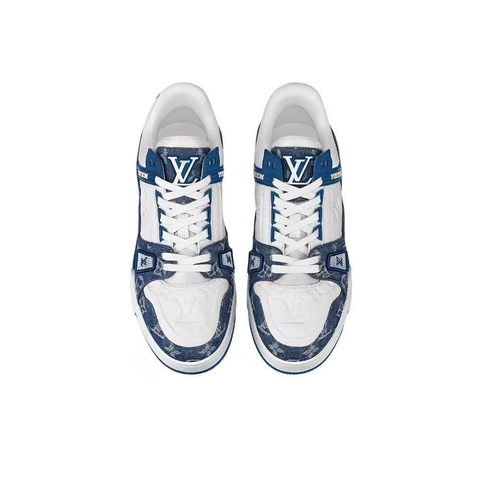 LOUIS VUITTON Trainer Denim Blue