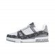 LOUIS VUITTON Trainer Gray and White