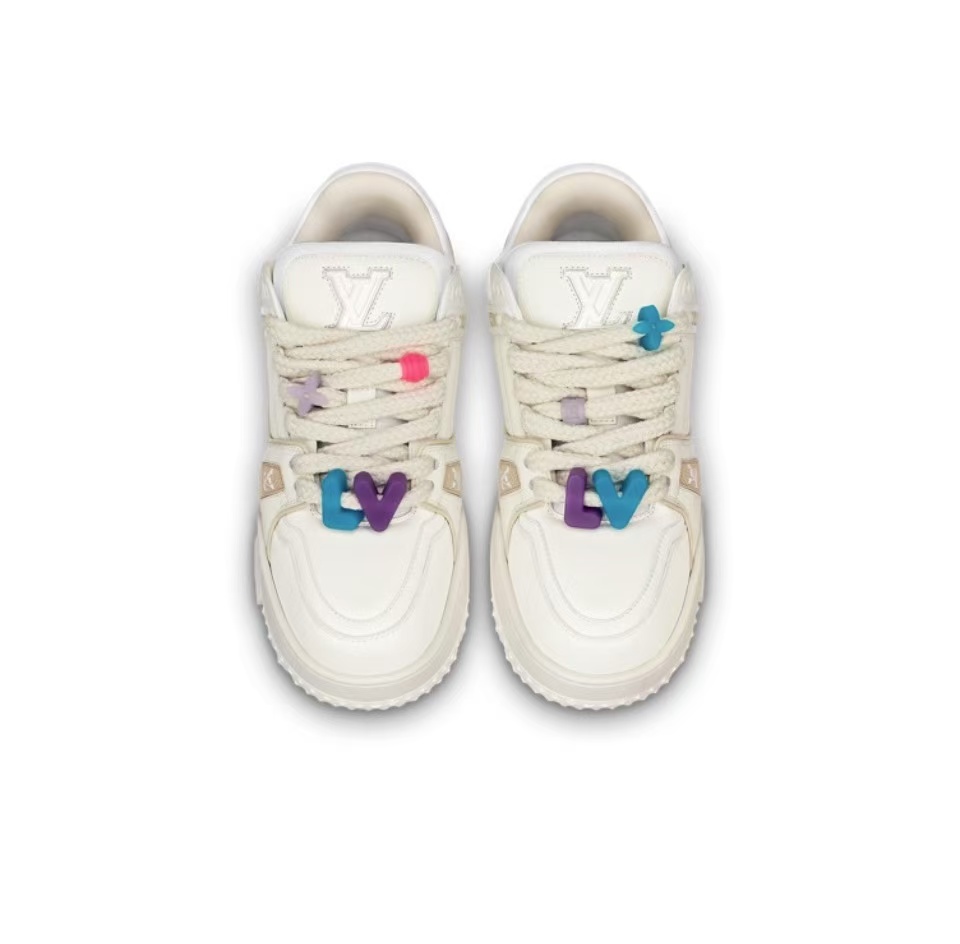 LOUIS VUITTON Trainer Maxi White