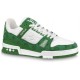 LOUIS VUITTON Trainer Green and White