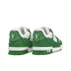 LOUIS VUITTON Trainer Green and White