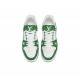 LOUIS VUITTON Trainer Green and White