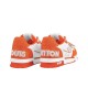 LOUIS VUITTON Trainer Orange and White