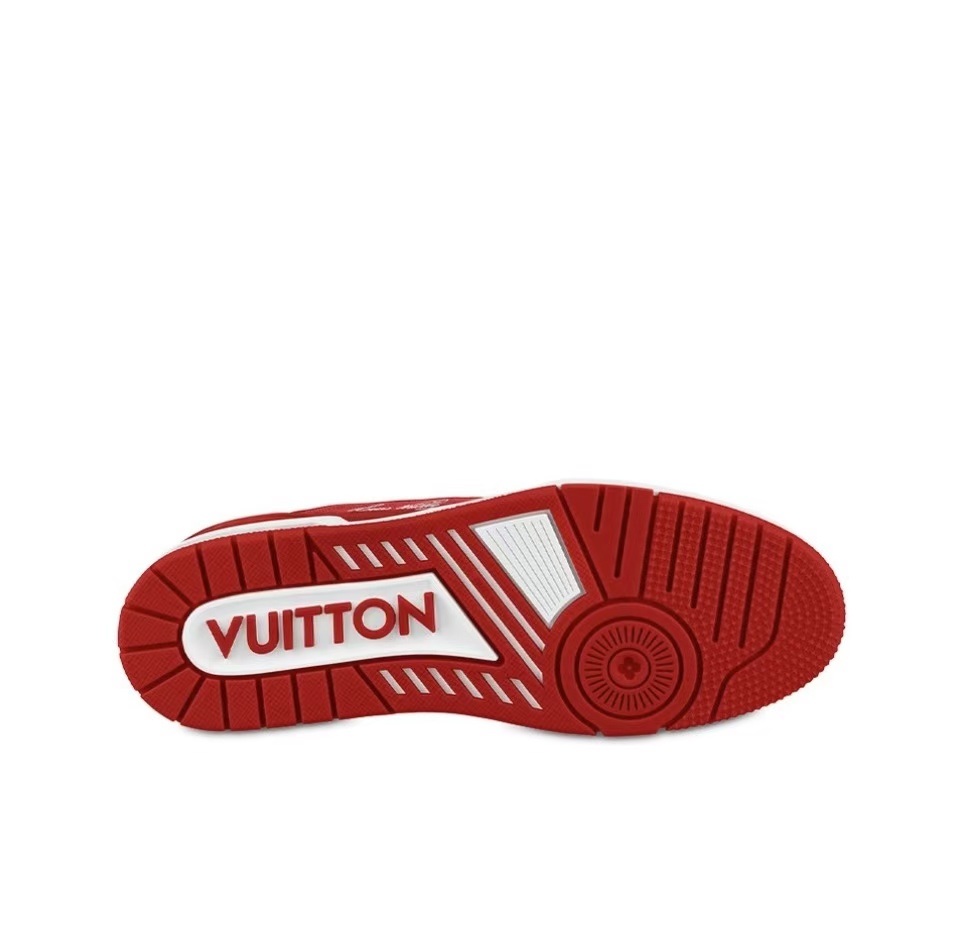 LOUIS VUITTON Trainer Red and White