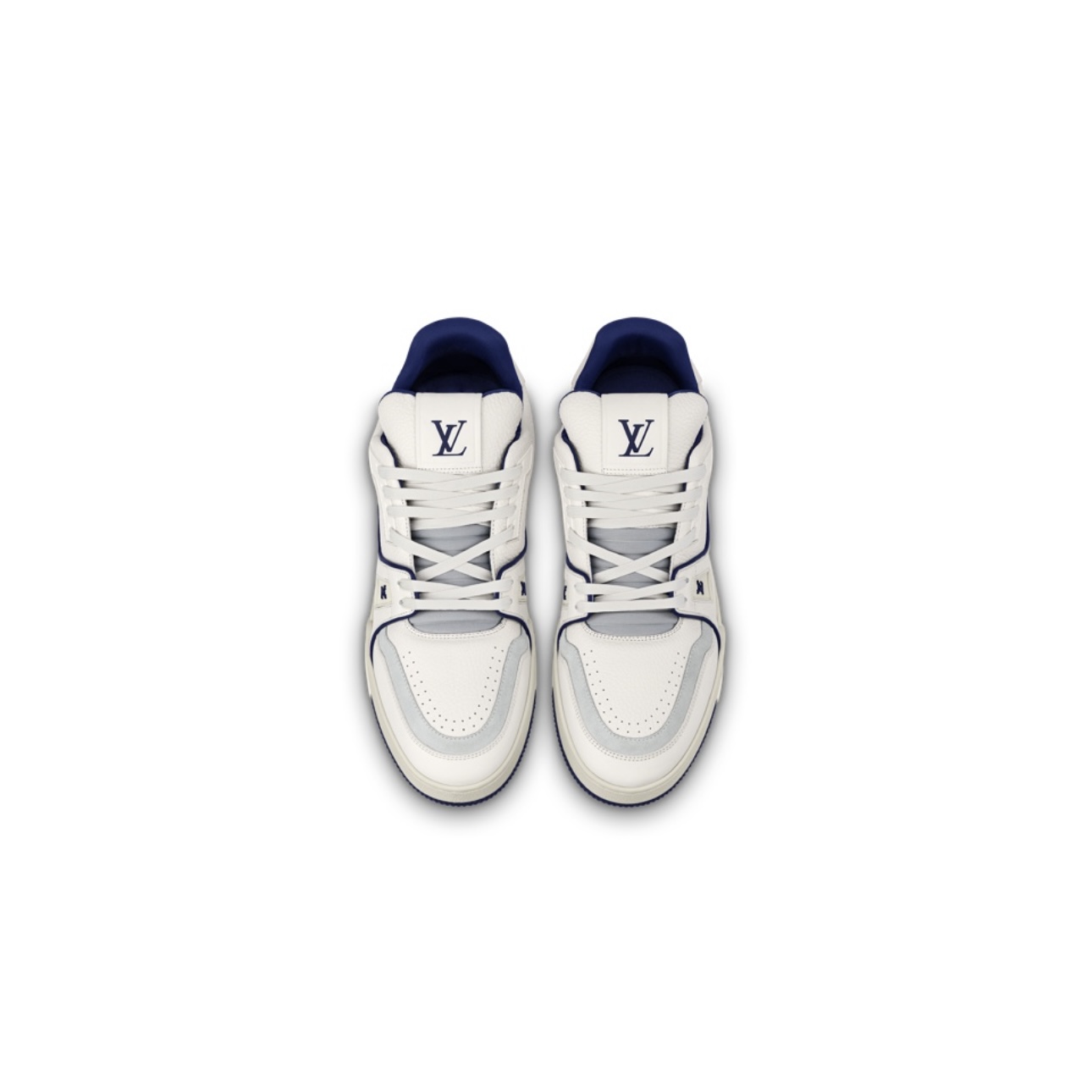 LOUIS VUITTON Trainer Blue and White