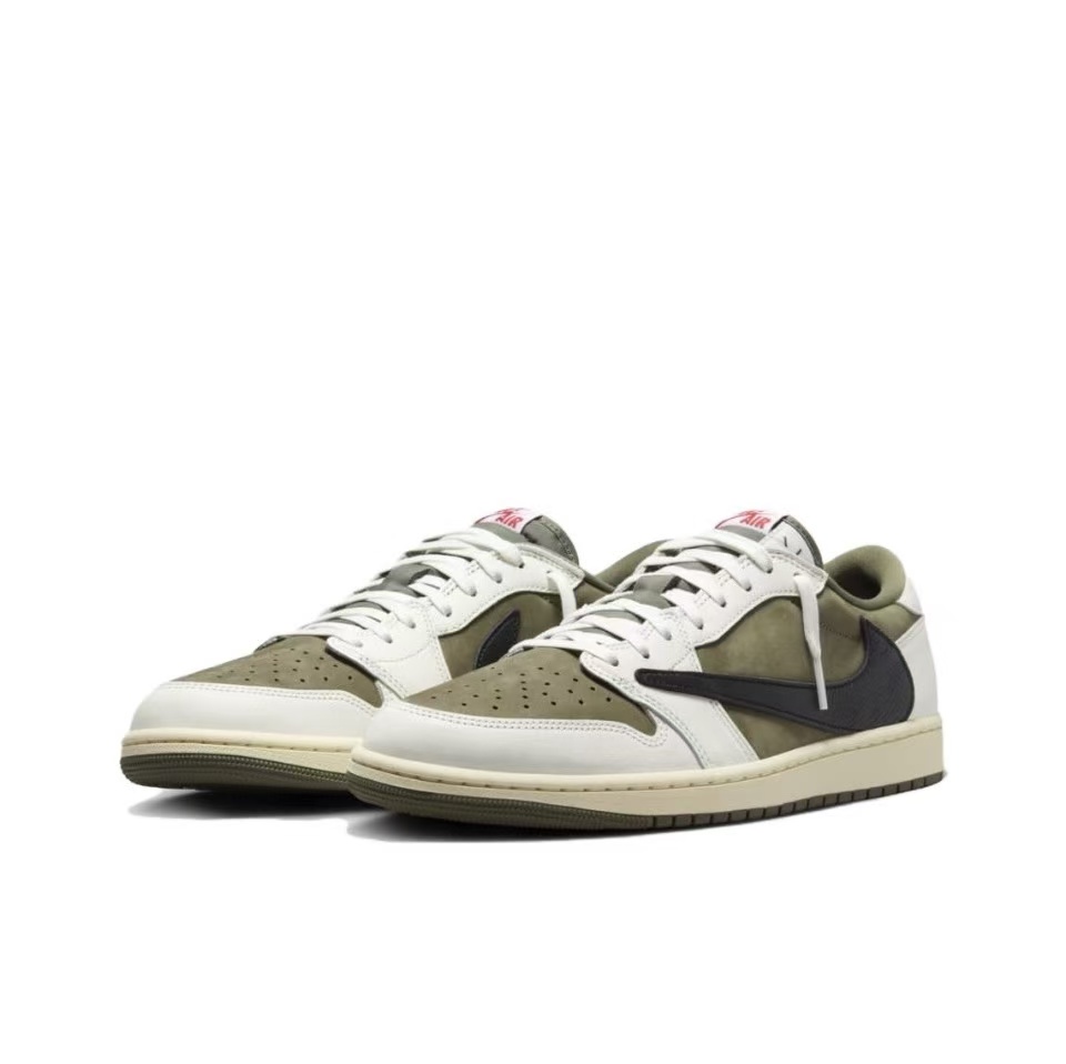 Travis Scott x Jordan Air Jordan 1 Low OG "Medium Olive" 8.0